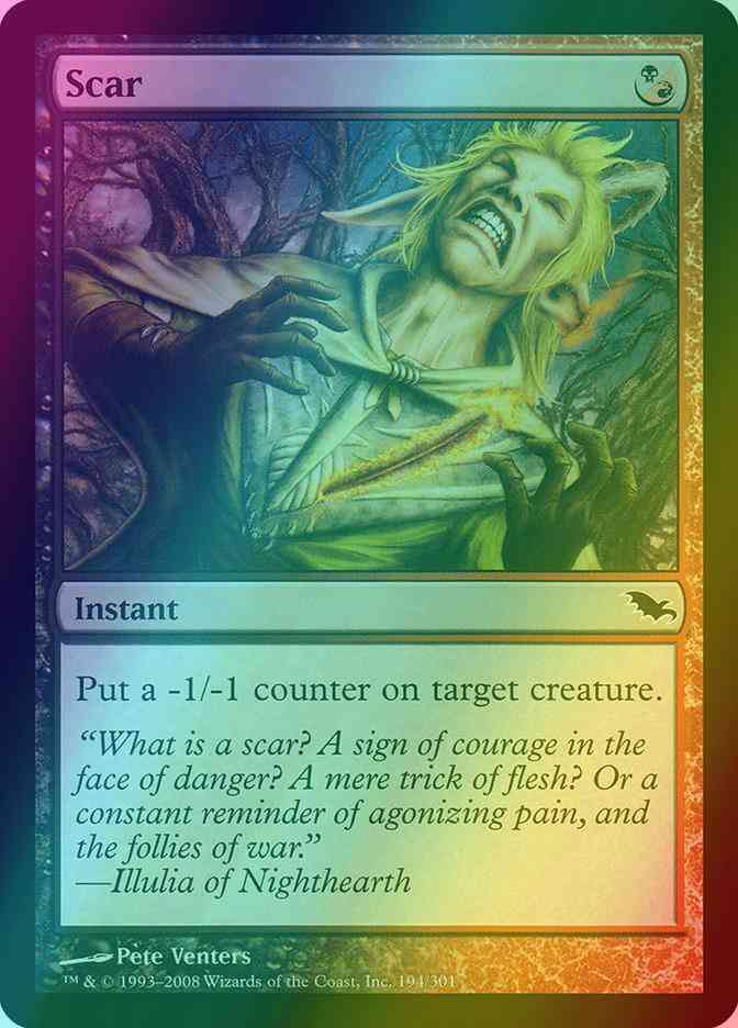 Scar [194] [Shadowmoor] [Foil]