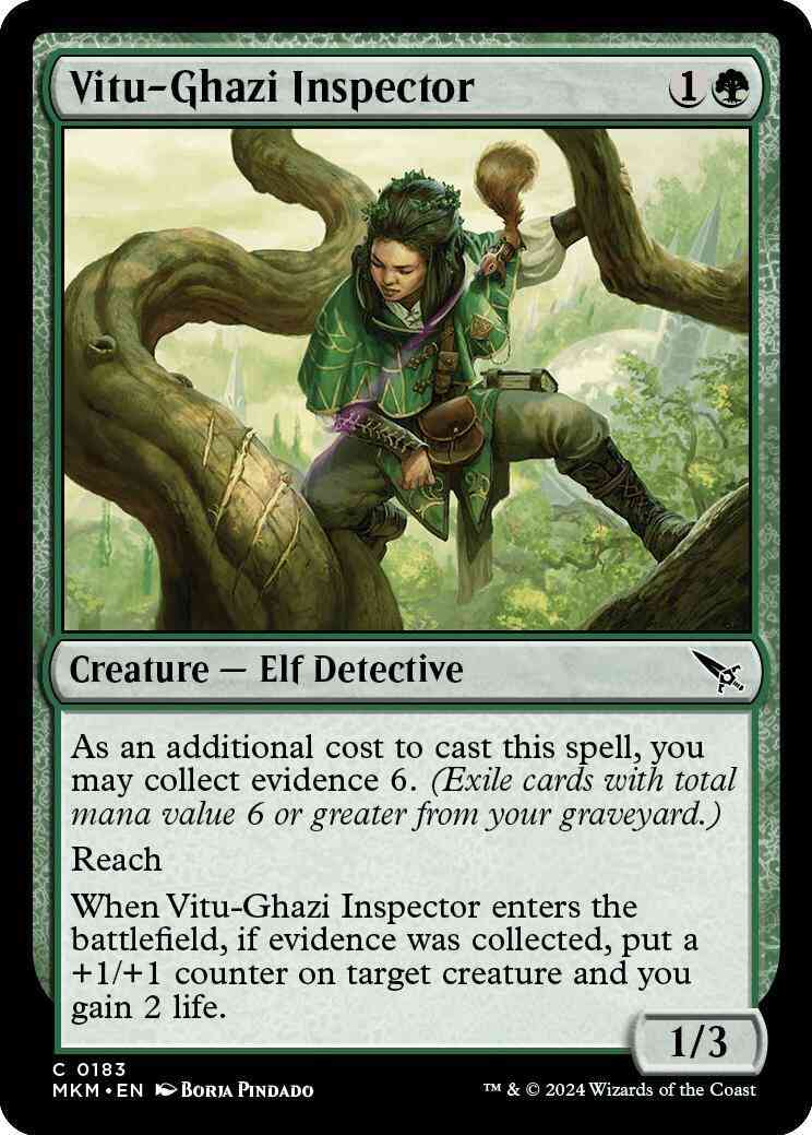 Vitu-Ghazi Inspector [183] [Murders at Karlov Manor] [Non-Foil]