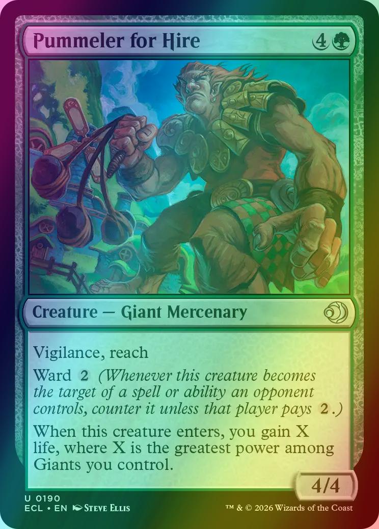Pummeler for Hire [190] [Lorwyn Eclipsed] [Foil]