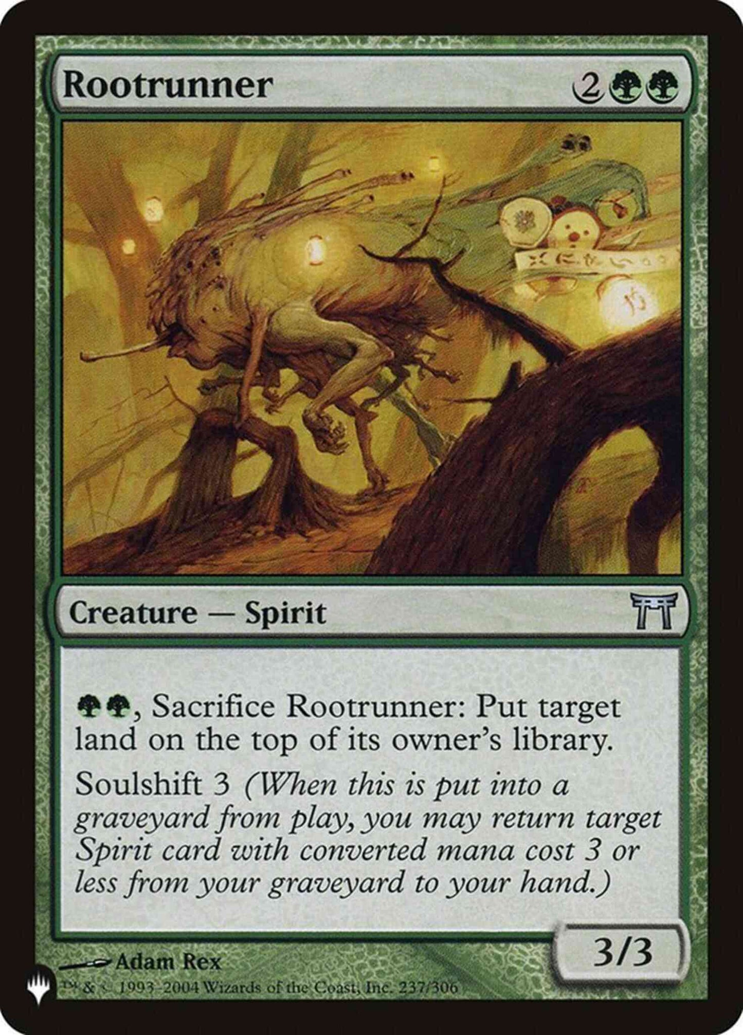 Rootrunner [CHK-237] [The List] [Non-Foil]