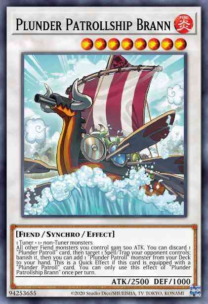 Plunder Patrollship Brann - IGAS-EN087 - Secret Rare - Unlimited