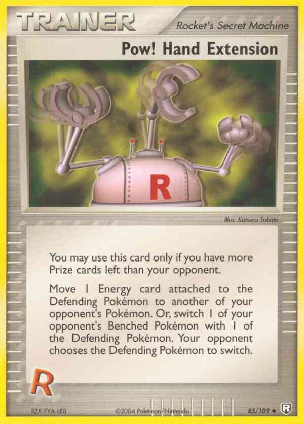 Pow! Hand Extension - 85/109 - Uncommon [ex7-85] [Reverse Holo]