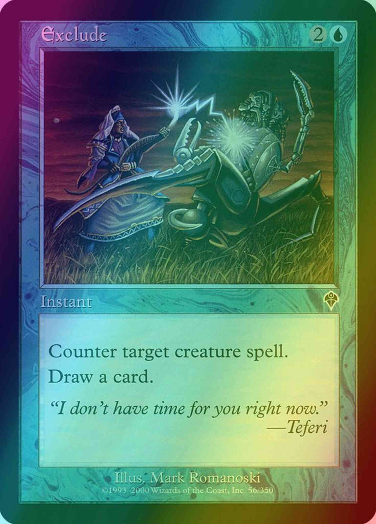 Exclude [56] [Invasion] [Foil]