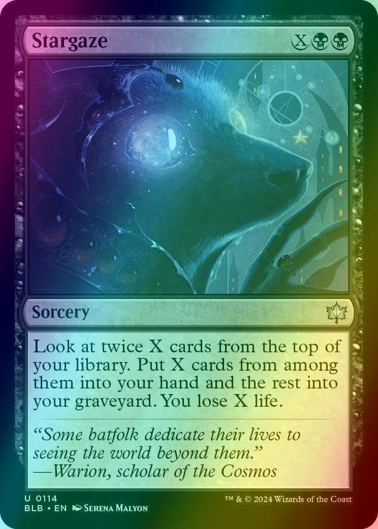 Stargaze [114] [Bloomburrow] [Foil]
