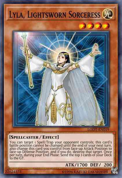 Lyla, Lightsworn Sorceress - BLLR-EN036 - Ultra Rare - 1st Edition