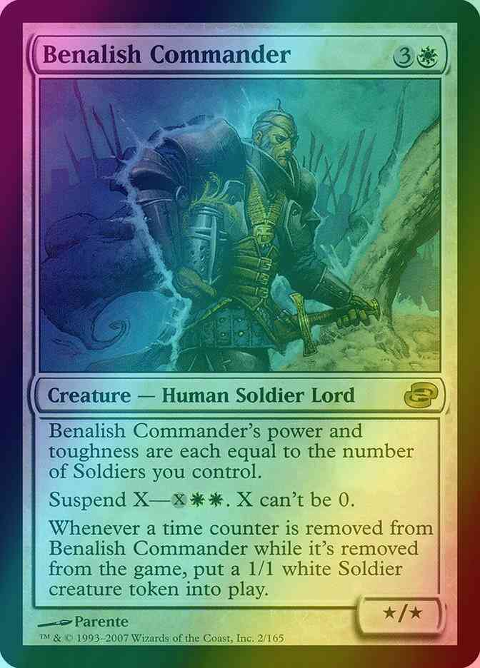 Benalish Commander [2] [Planar Chaos] [Foil]