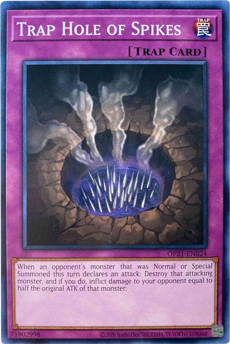 Trap Hole of Spikes - OP21-EN024 - Common - Unlimited