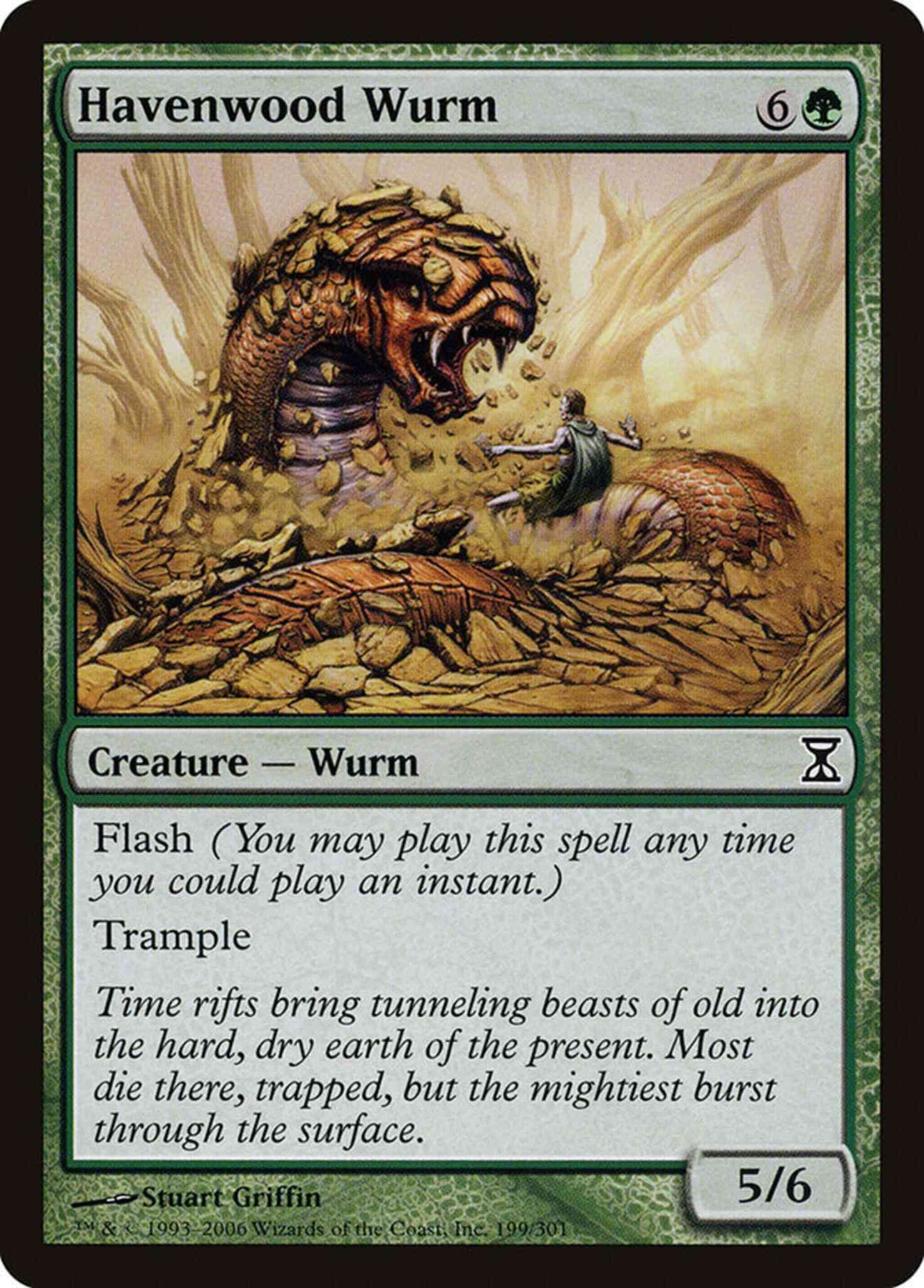 Havenwood Wurm [199] [Time Spiral] [Non-Foil]