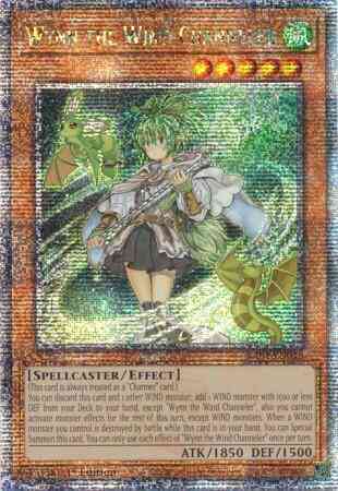 Wynn the Wind Channeler - RA01-EN018 - Quarter Century Secret Rare - 1st Edition