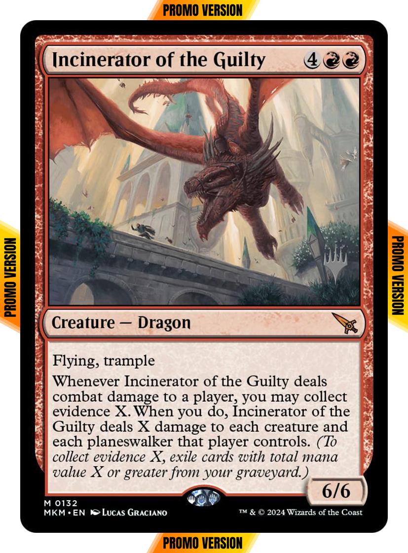 Incinerator of the Guilty [132p] [Promo Pack] [Murders at Karlov Manor: Promos] [Non-Foil]