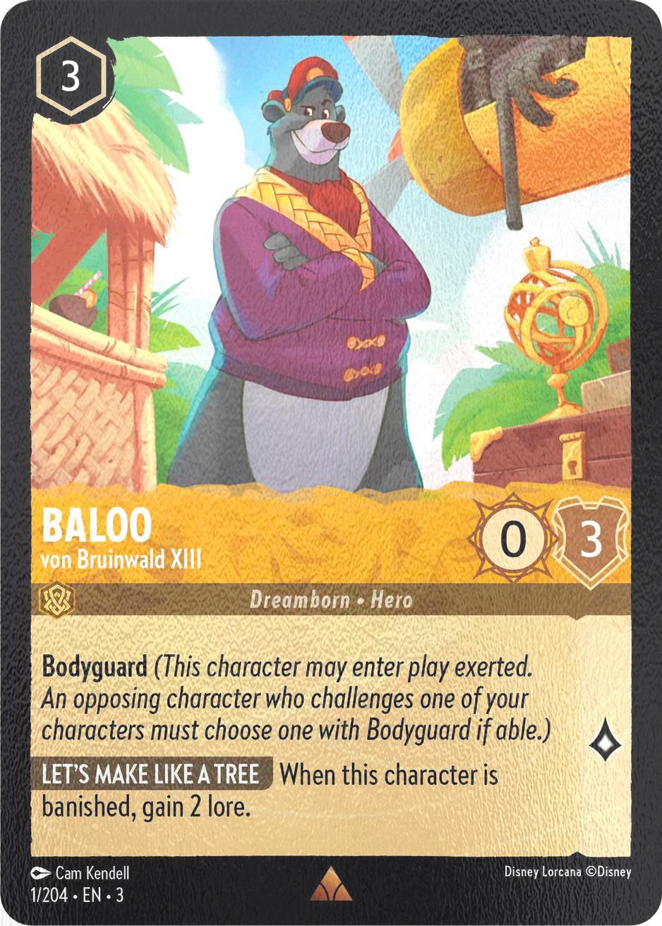 Baloo - von Bruinwald XIII - 1/204 [Into the Inklands] [Cold Foil]