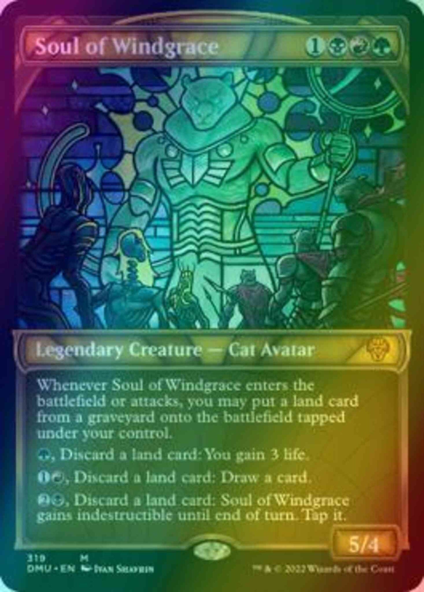 Soul of Windgrace [319] [Stained Glass Showcase] [Dominaria United] [Foil]