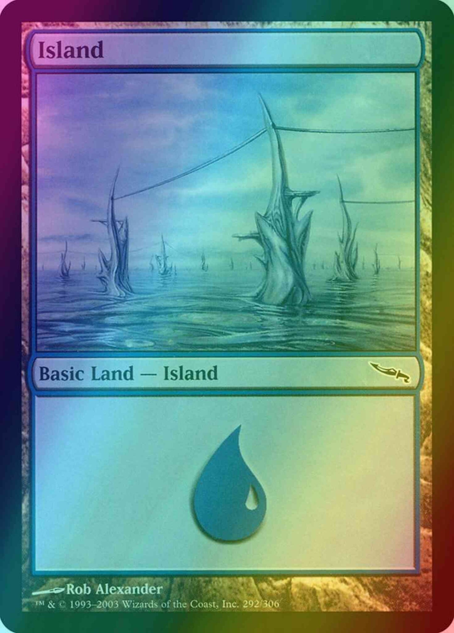 Island [292] [Mirrodin] [Foil]