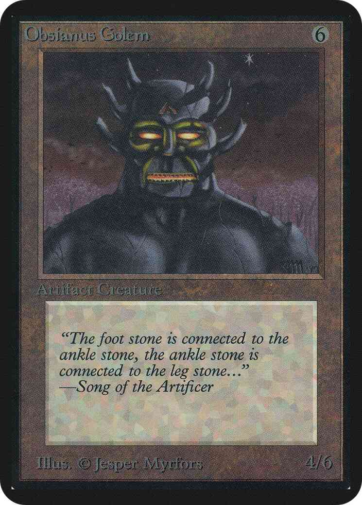 Obsianus Golem [267] [Limited Edition Alpha] [Non-Foil]