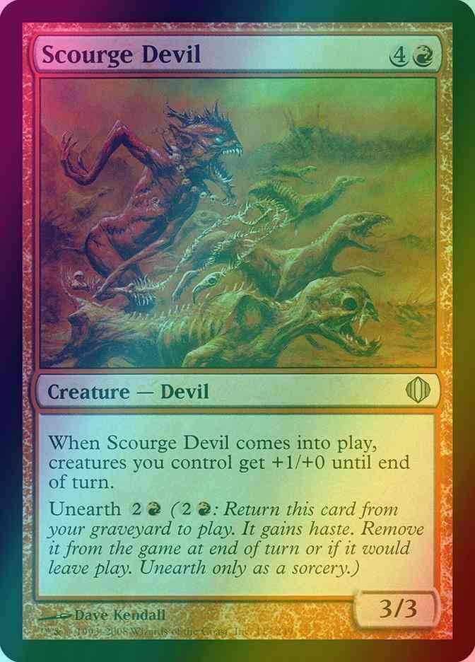 Scourge Devil [113] [Shards Of Alara] [Foil]