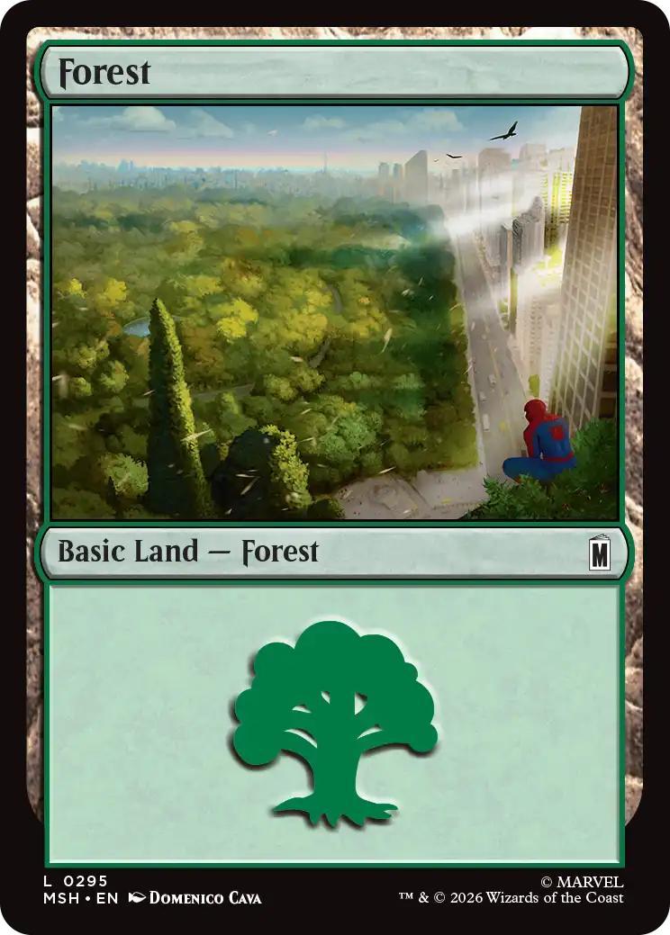 Forest [295] [Marvel Super Heroes] [Non-Foil]