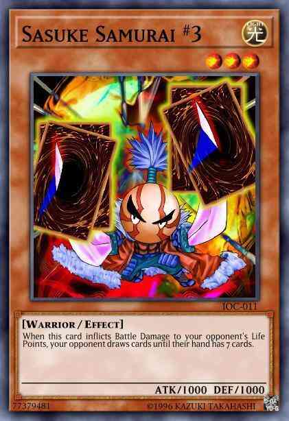 Sasuke Samurai #3 - DR2-EN011 - Common - Unlimited