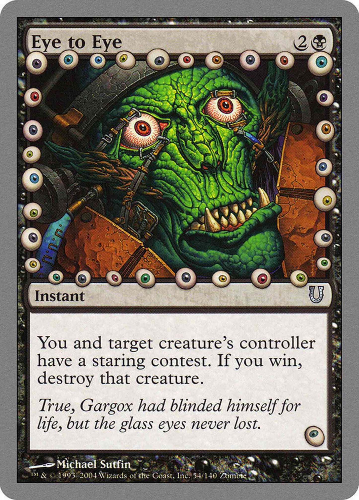 Eye to Eye [54] [Unhinged] [Non-Foil]