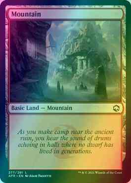 Mountain [277] [Adventures in the Forgotten Realms] [Foil]
