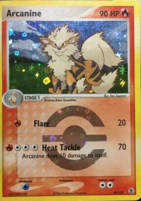 Arcanine - 18/112 - Holo Rare Elemental Holo [Holo]