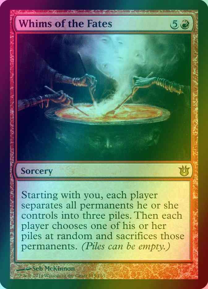 Whims of the Fates [115] [Born of the Gods] [Foil]