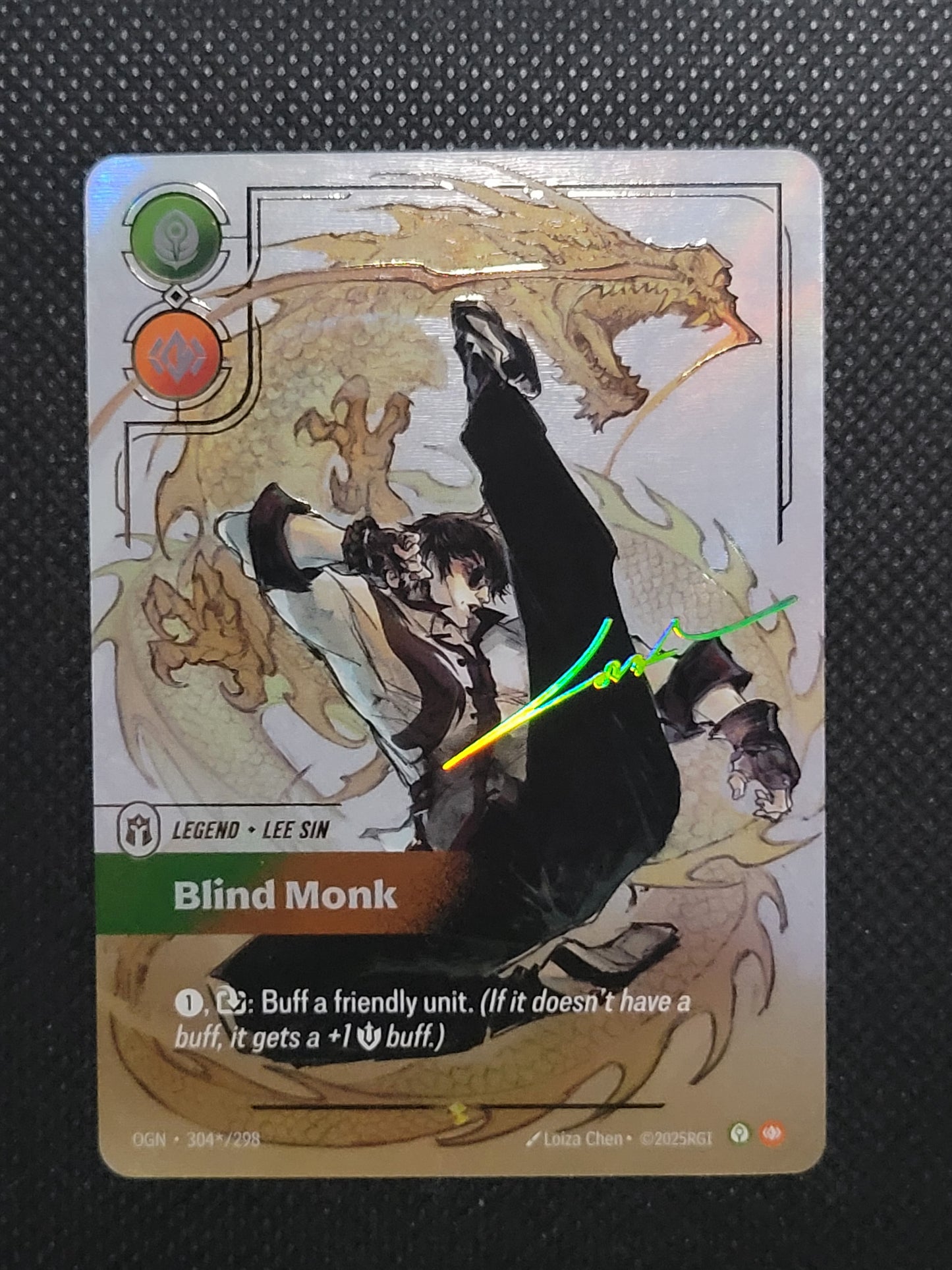 Blind Monk (Lee Sin) — Signature|Foil — ID 17454