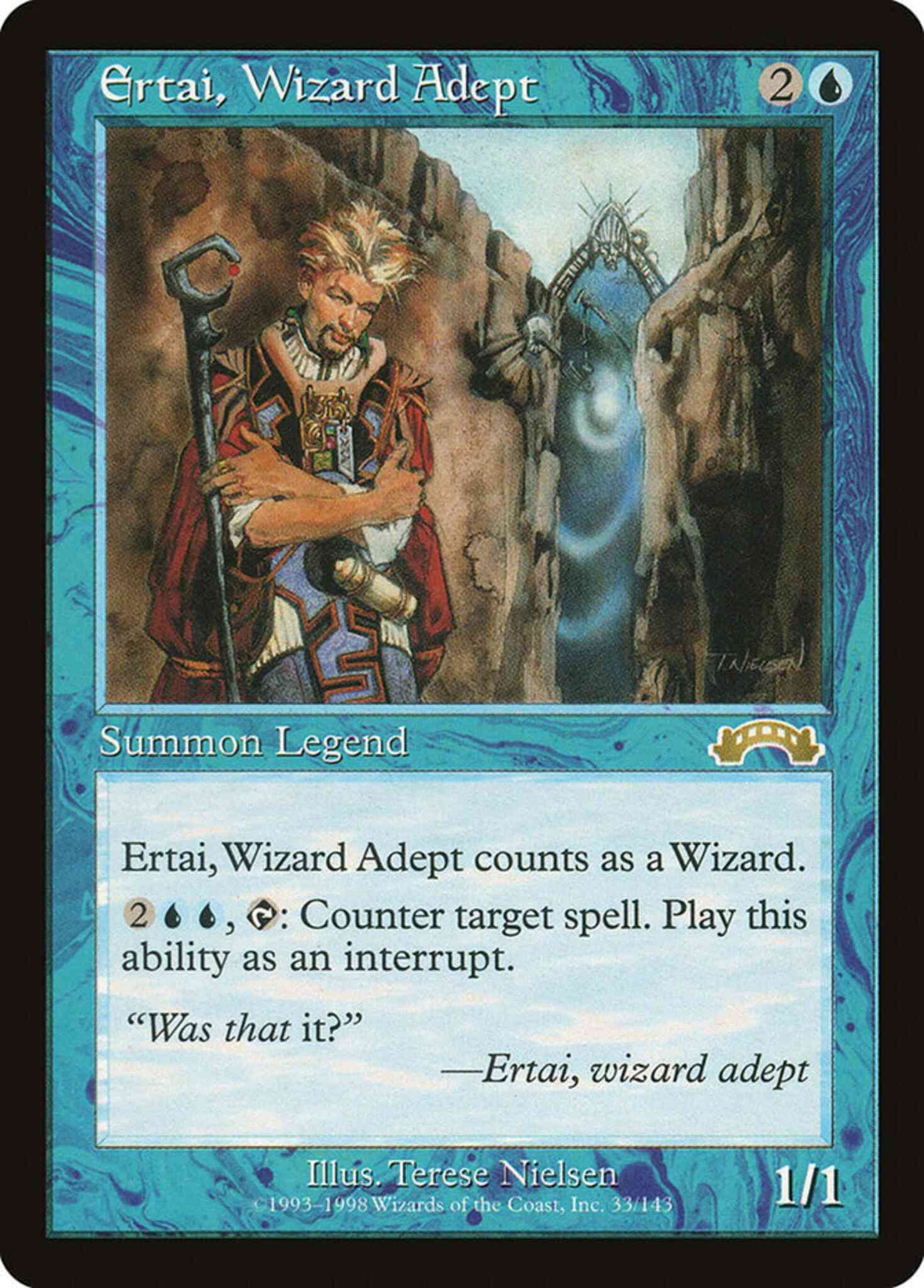 Ertai, Wizard Adept [33] [Exodus] [Non-Foil]