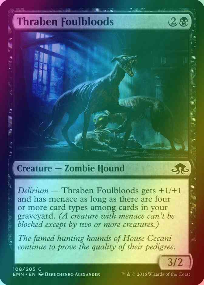 Thraben Foulbloods [108] [Eldritch Moon] [Foil]