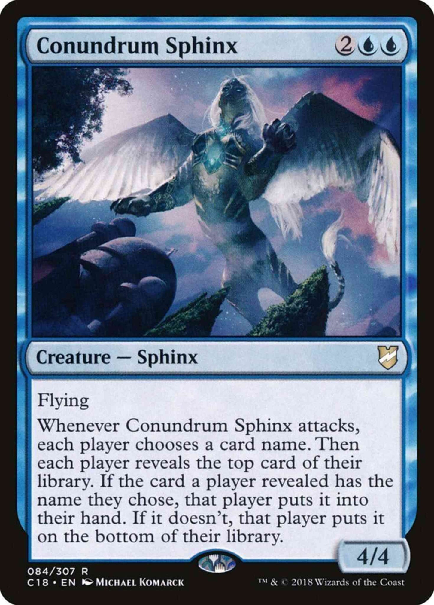 Conundrum Sphinx [84] [Commander 2018] [Non-Foil]
