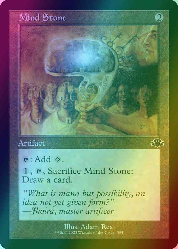 Mind Stone [385] [Retro Frame] [Dominaria Remastered] [Foil]
