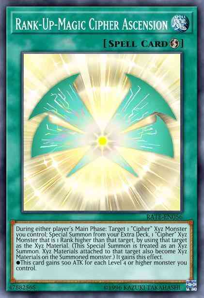 Rank-Up-Magic Cipher Ascension - RATE-EN056 - Common - Unlimited