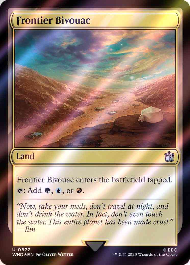 Frontier Bivouac [872] [Universes Beyond: Doctor Who] [Surge Foil]