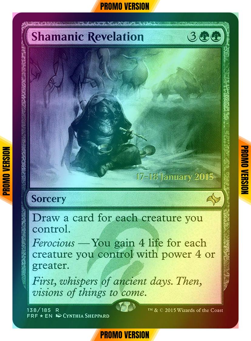 Shamanic Revelation [138s] [Fate Reforged Promos] [Foil]