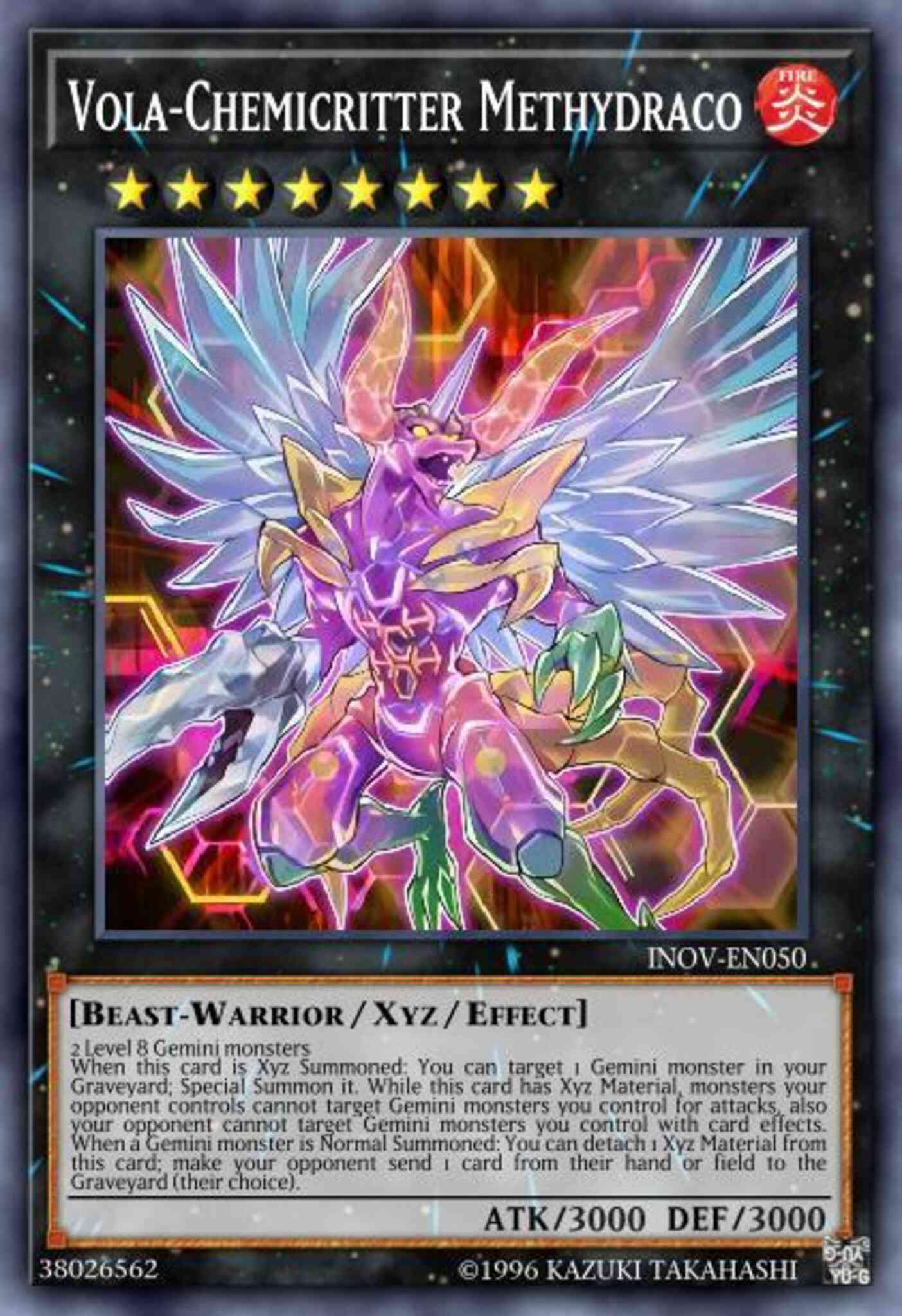Vola-Chemicritter Methydraco - INOV-EN050 - Super Rare - Unlimited