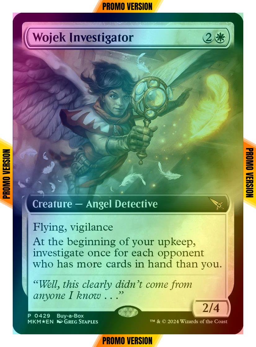 Wojek Investigator [429] [Extended Art] [Buy a Box] [Murders at Karlov Manor] [Foil]
