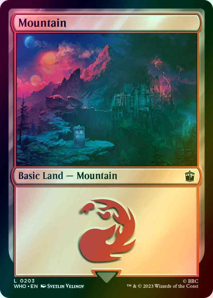 Mountain [203] [Universes Beyond: Doctor Who] [Foil]