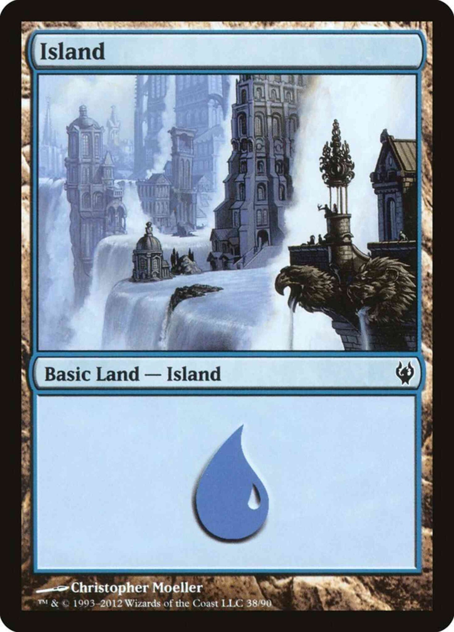 Island [38] [Duel Decks Izzet vs Golgari] [Non-Foil]