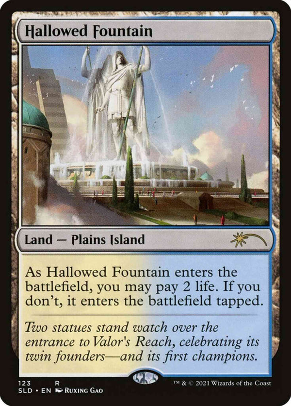 Hallowed Fountain [0123] [Culture Shocks] [Secret Lair Drop] [Non-Foil]