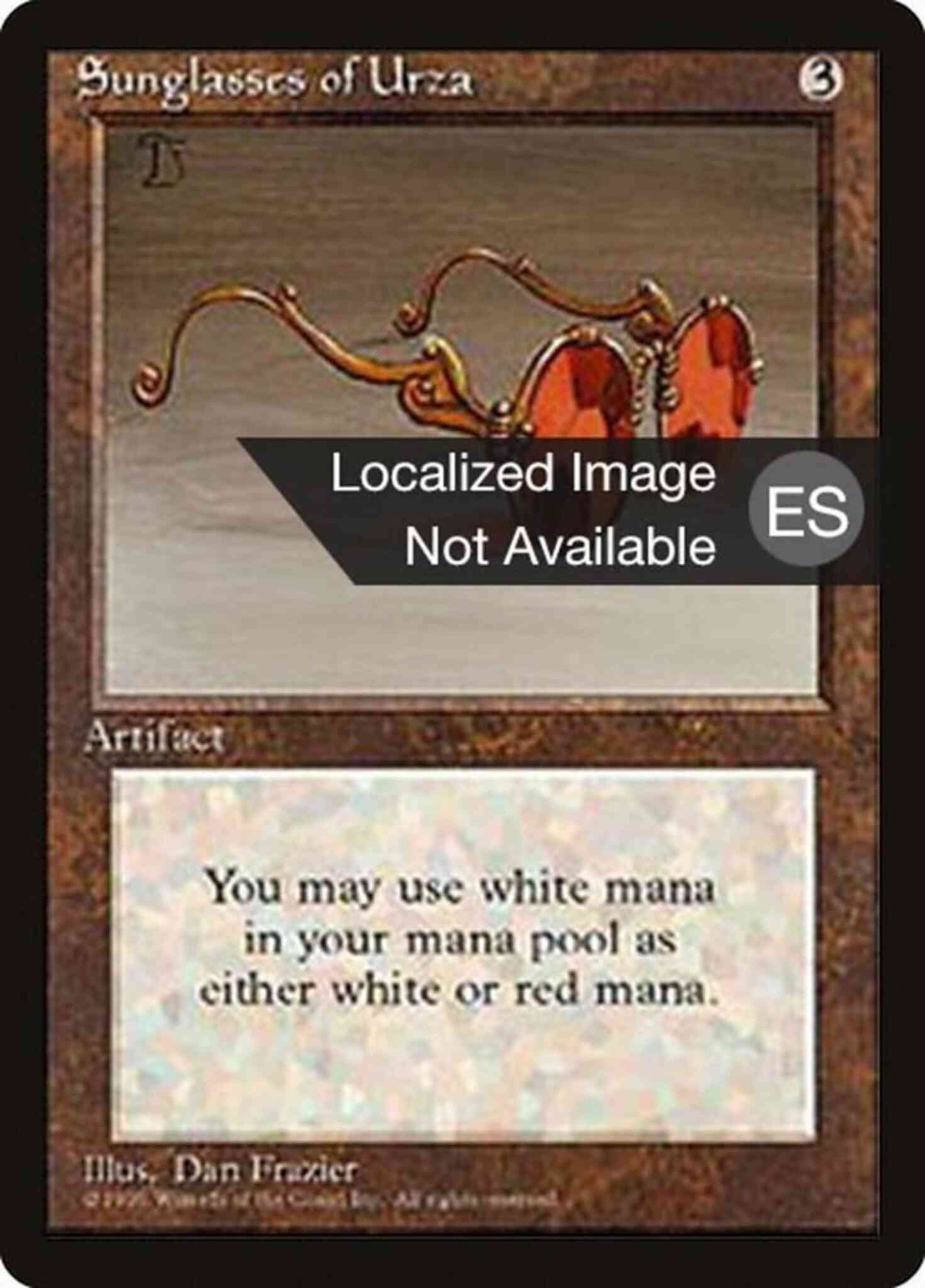 Sunglasses of Urza - Spanish [347] [Fourth Edition Black Border: Spanish] [Non-Foil]