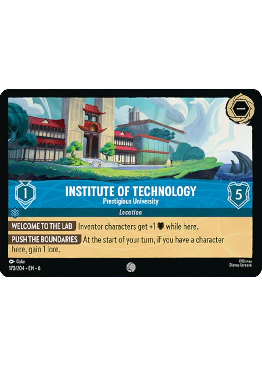 Institute of Technology - Prestigious University - 170/204 [Azurite Sea] [Non-Foil]