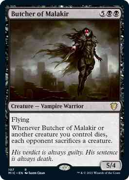 Butcher of Malakir [107] [Innistrad: Midnight Hunt: Commander] [Non-Foil]