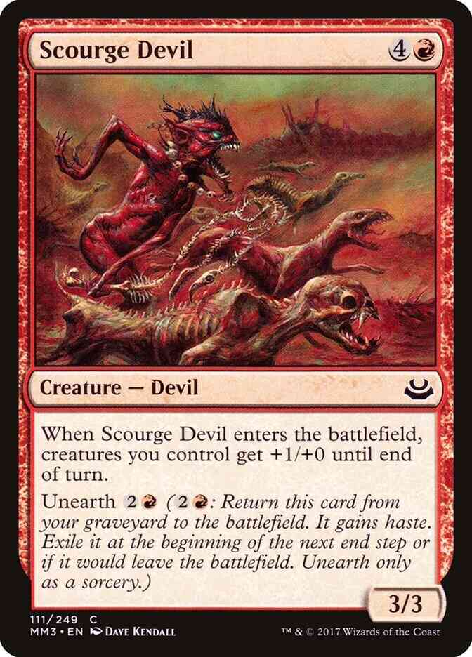 Scourge Devil [111] [Modern Masters 2017] [Non-Foil]
