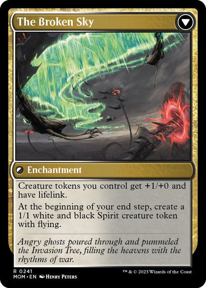 Invasion of Tolvada // The Broken Sky [241] [March of the Machine] [Non-Foil]
