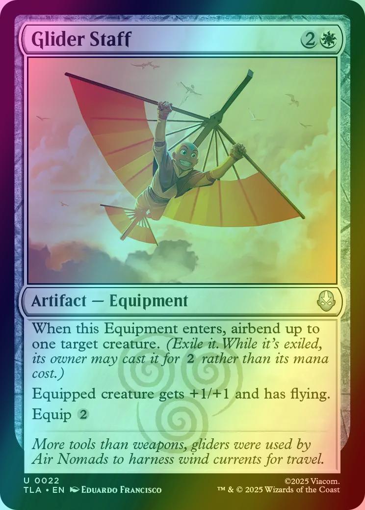 Glider Staff [22] [Avatar: The Last Airbender] [Foil]
