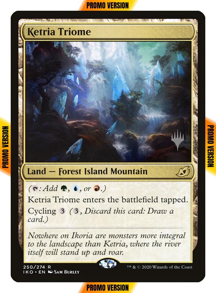 Ketria Triome [Promo Pack] [250p] [Ikoria: Lair of Behemoths Promos] [Foil]