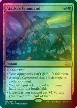 Atarka's Command [176] [Double Masters 2022] [Foil]