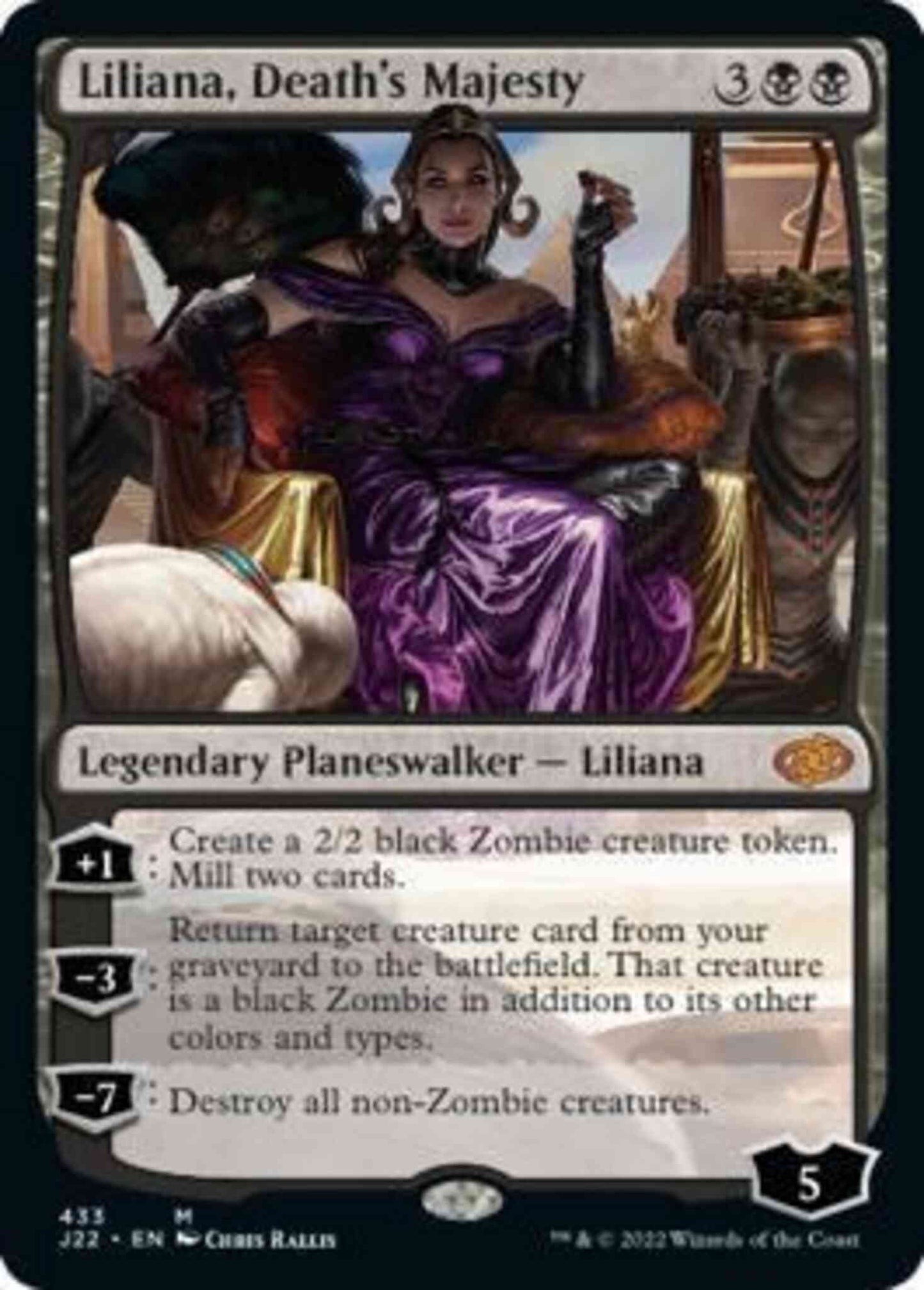 Liliana, Death's Majesty [433] [Jumpstart 2022] [Non-Foil]