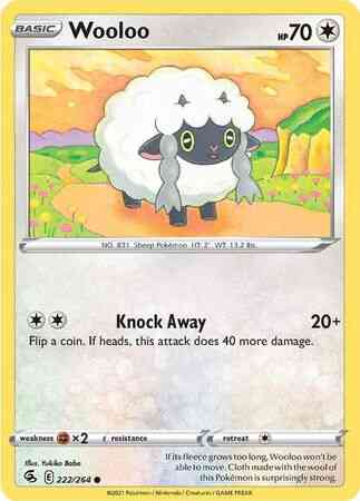 Wooloo - 222/264 - Common [SWSH8-222] [Non-Holo]