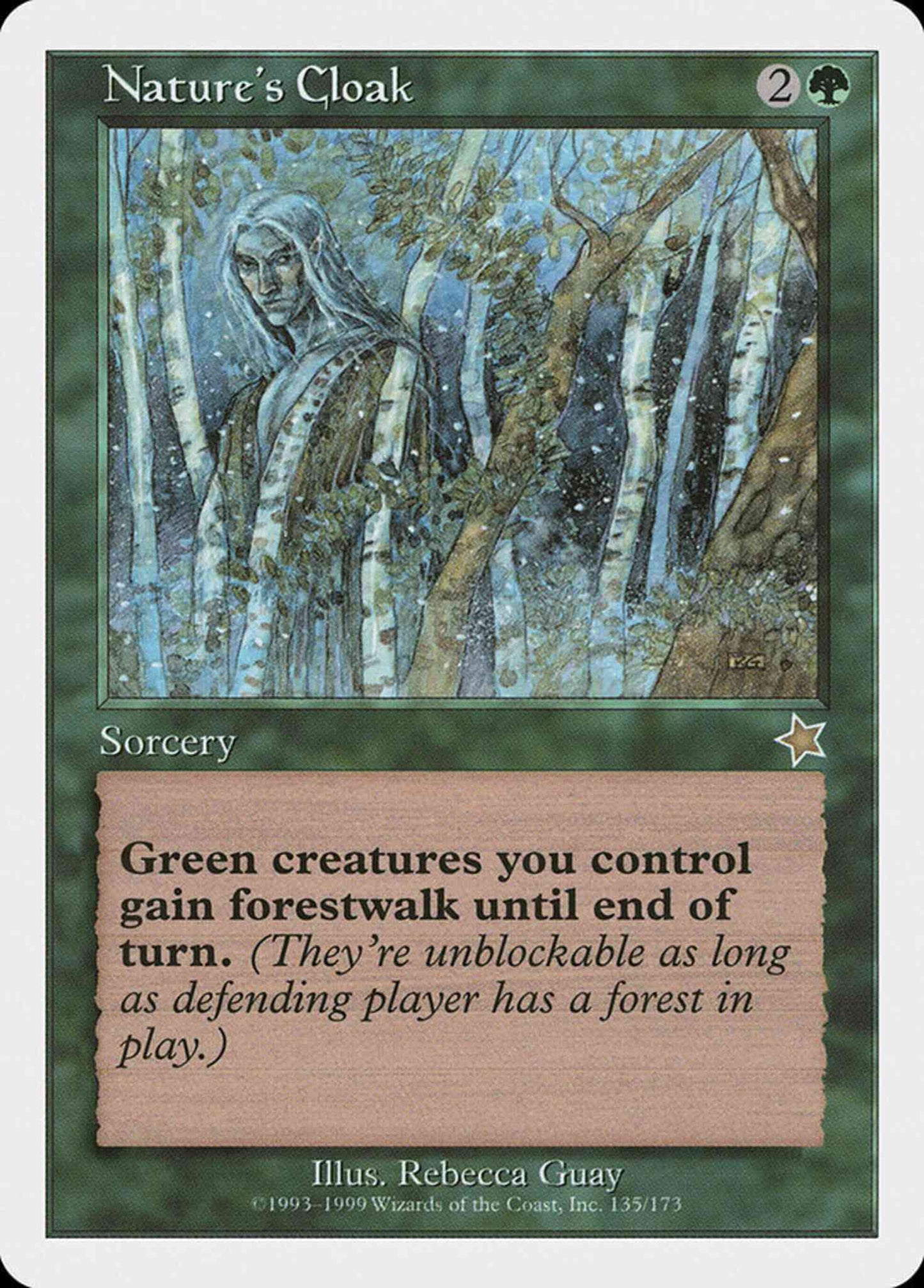 Nature's Cloak [135] [Starter 1999] [Non-Foil]