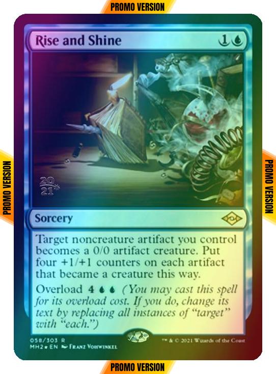 Rise and Shine [Prerelease] [58S] [Modern Horizons 2 Promos] [Foil]